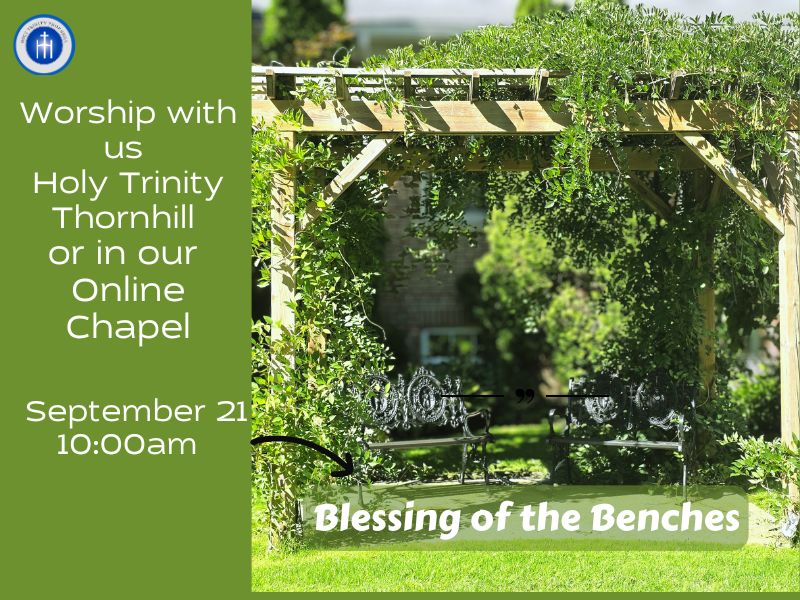 Worship, Pray and Learn - Holy Trinity Thornhill