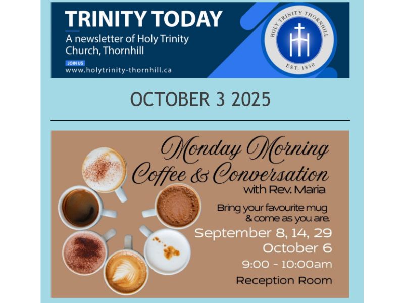 Featured image for “Trinity Today: October”