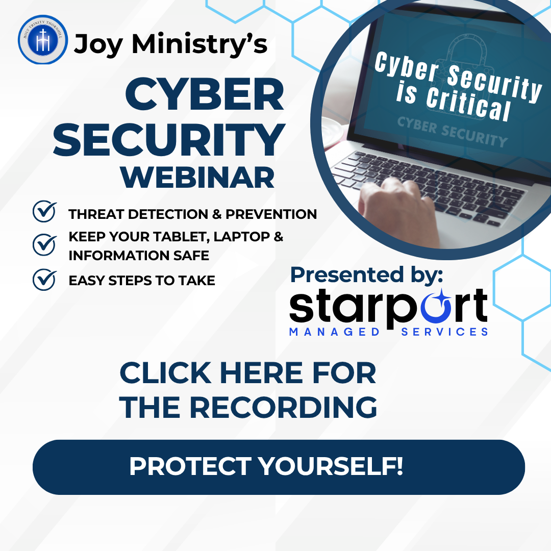 Featured image for “Cyber Security Webinar Recording”