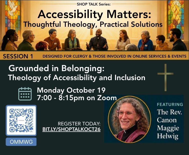 Featured image for “Shop Talk: Theology of Accessibility & Inclusion”