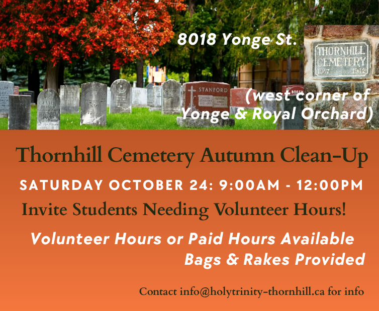 Featured image for “Thornhill Cemetery Clean-up”